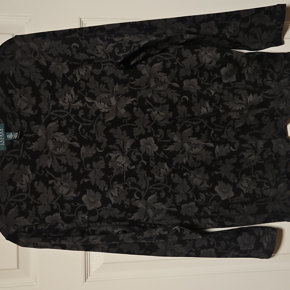 Lauren Ralph Lauren Floral Long Sleeve Top